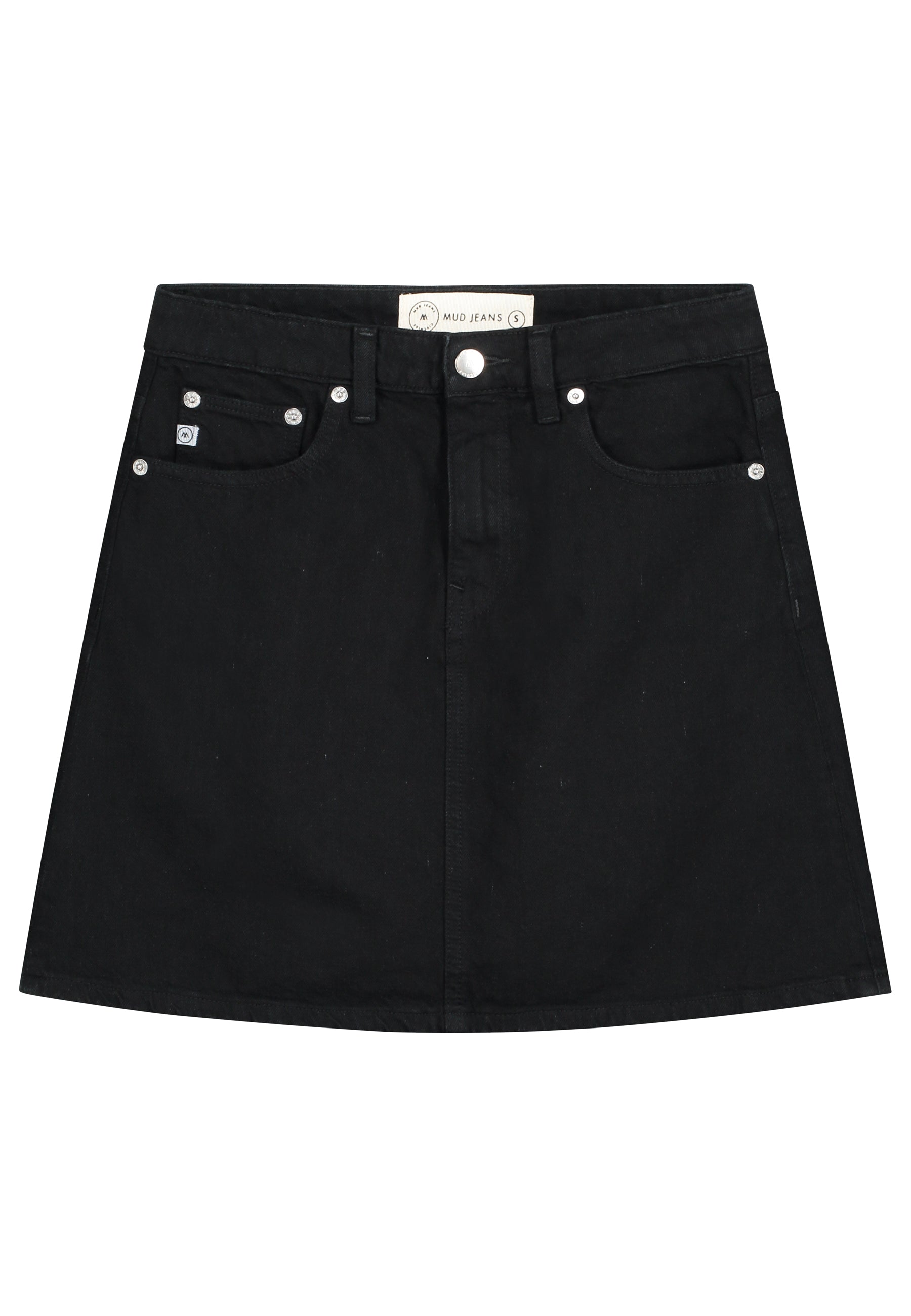 Sustainable Skirt | Sophie Rocks - Dip Black | MUD Jeans